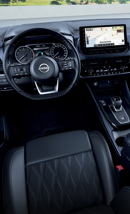 Le Qashqai transformé, à l'intérieur comme à l'extérieur.