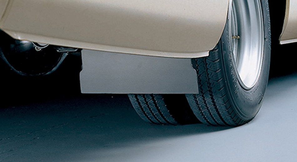 Civilian Bus Rear Mud Guards