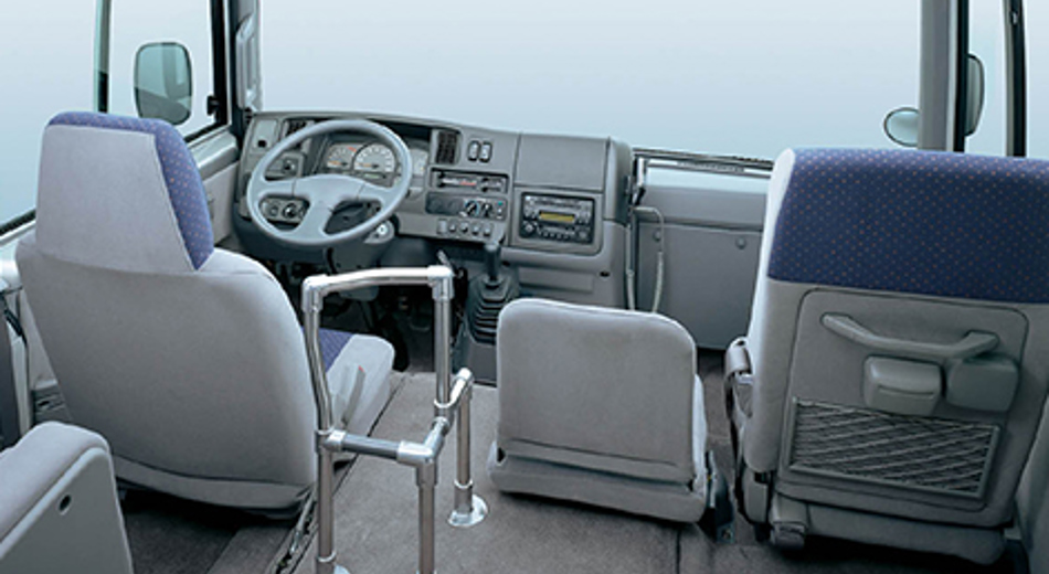 Civilian Spacious driver’s area