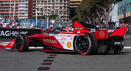 Formula E race Car